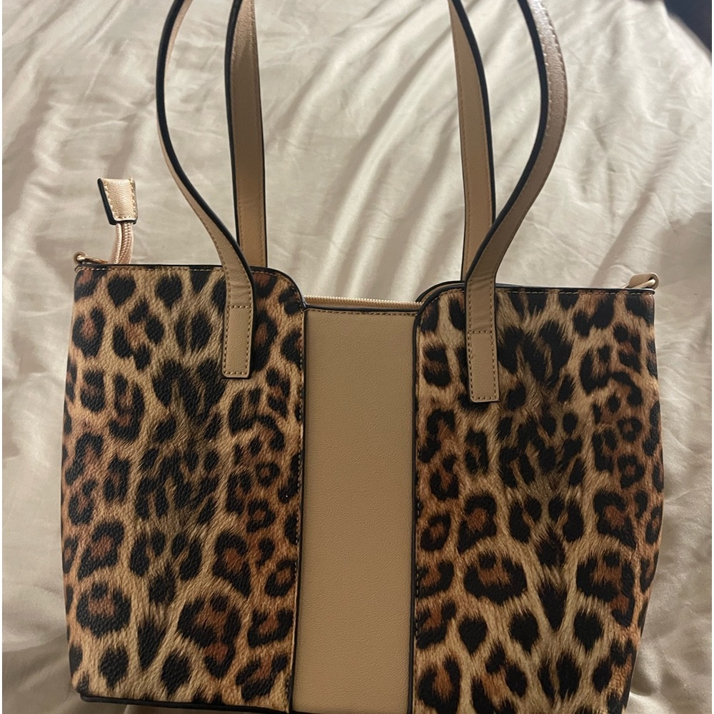 Animal print purse